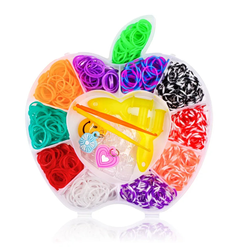 Coffret bracelets d'élastique DIY