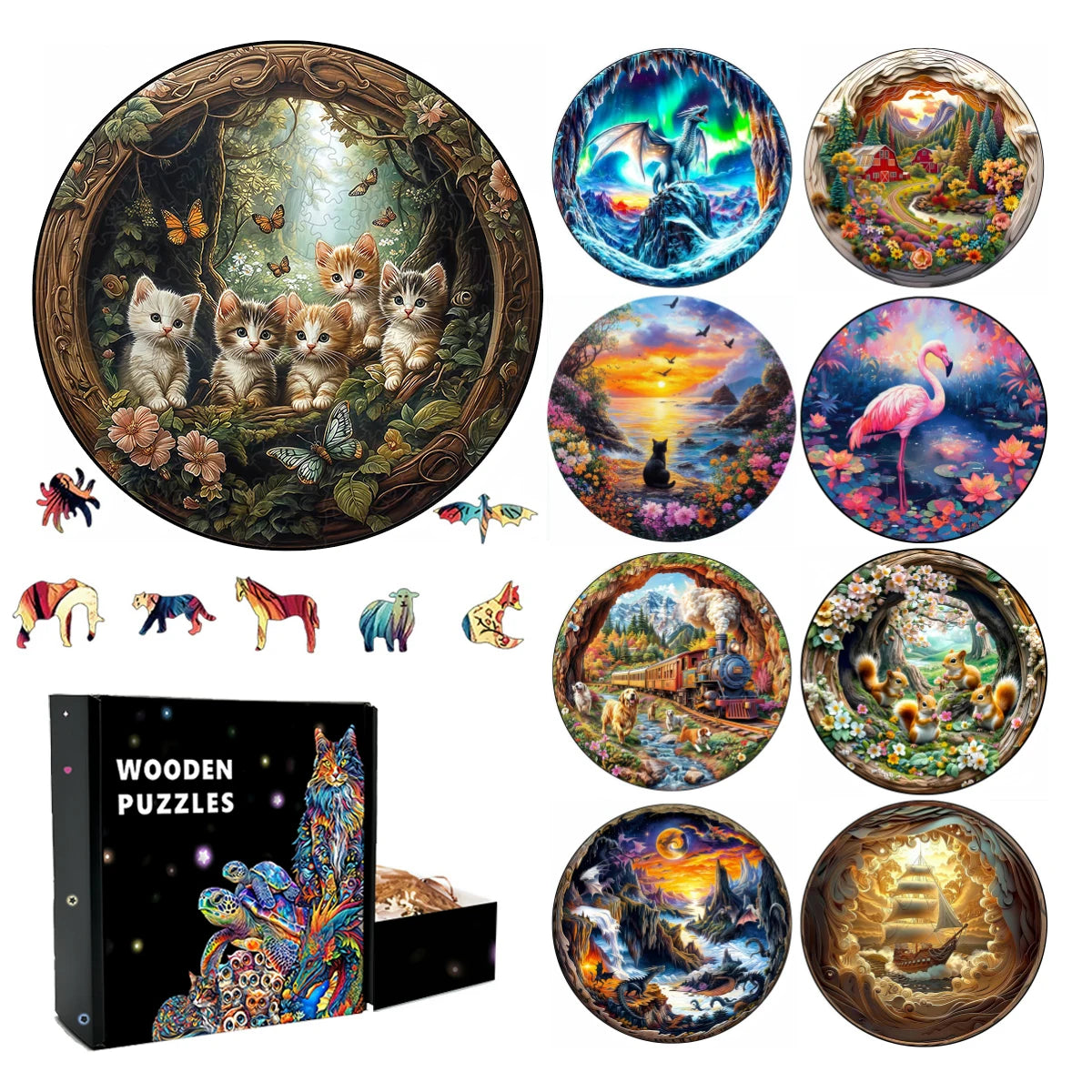 Puzzle Rond