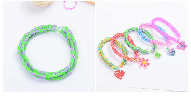 Coffret bracelets d'élastique DIY