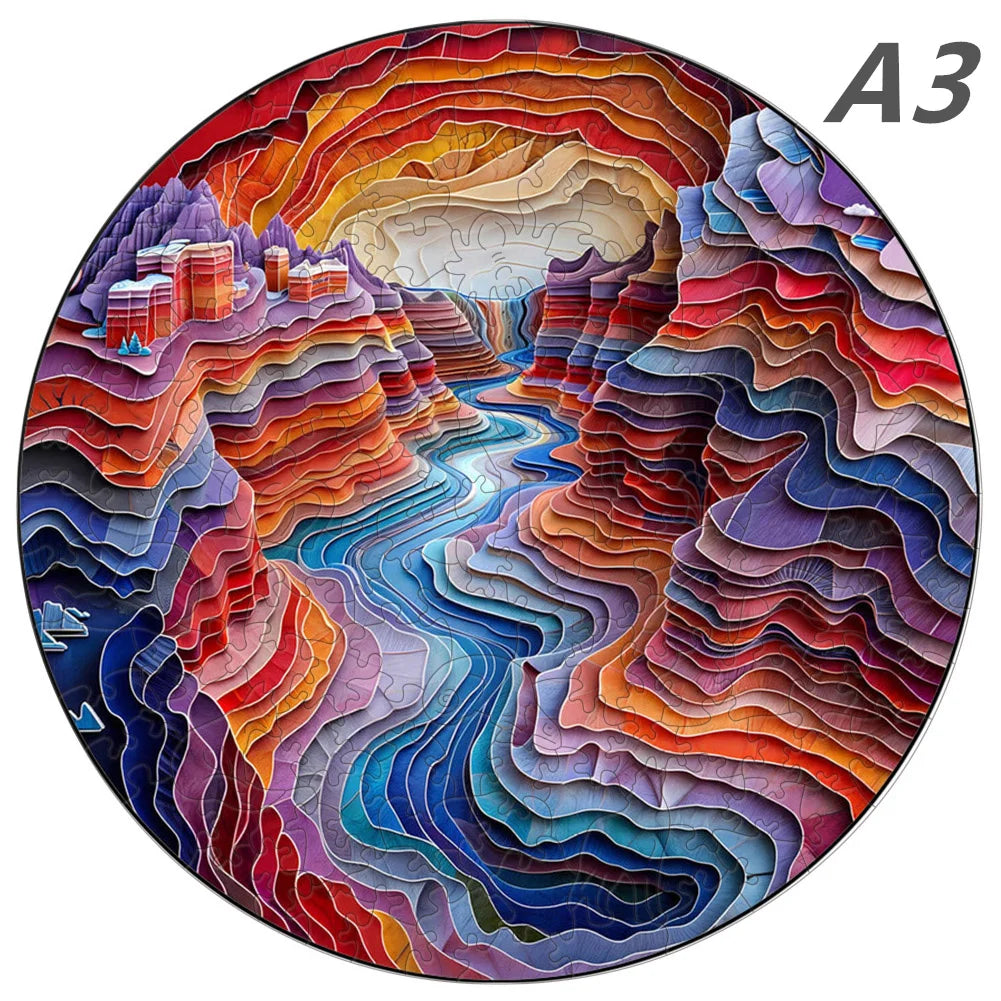 Puzzle Rond