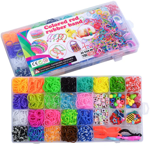 Coffret bracelets d'élastique DIY