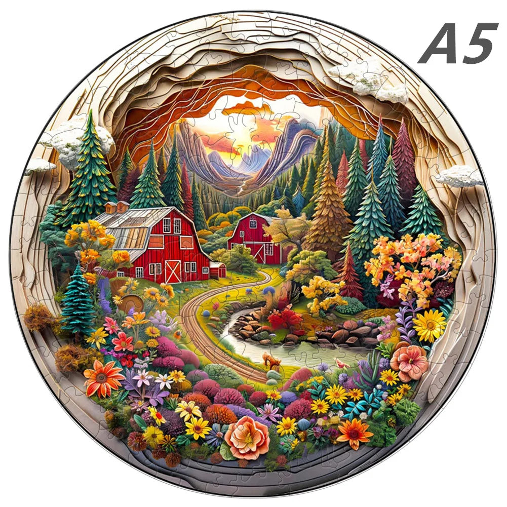 Puzzle Rond
