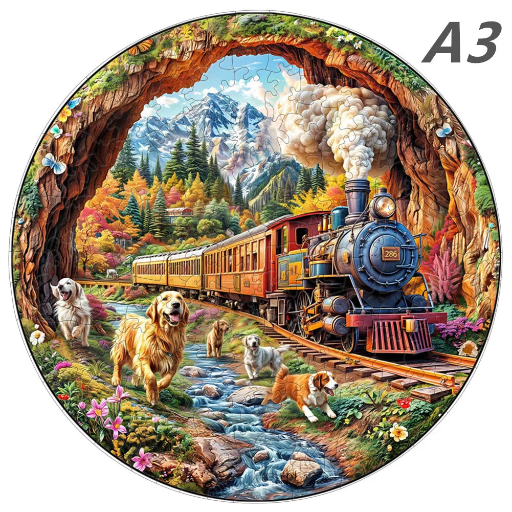 Puzzle Rond