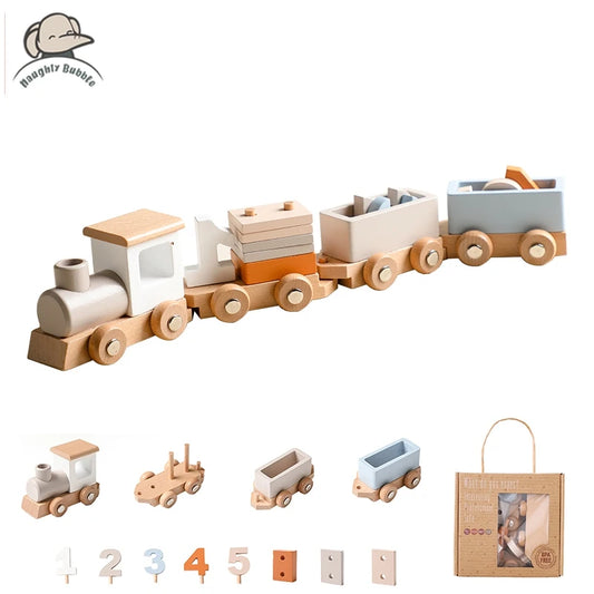 Petit train en bois