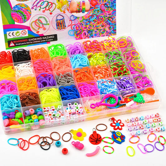 Coffret bracelets d'élastique DIY